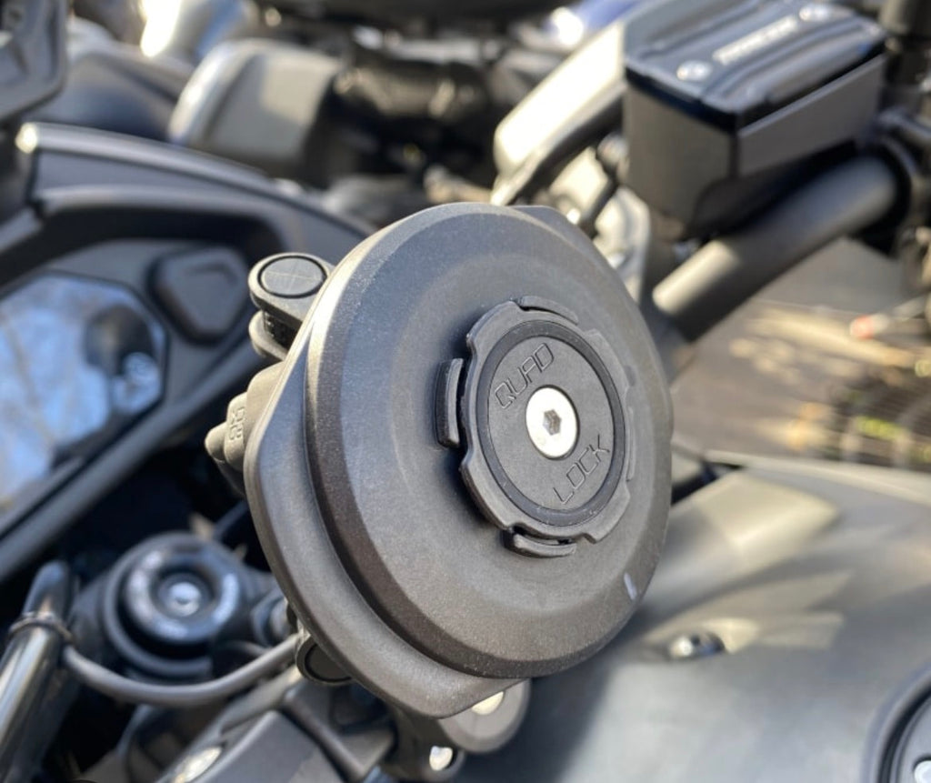 Support Téléphone Ultra-Fixation + Charge Induction pour Scooter & Moto